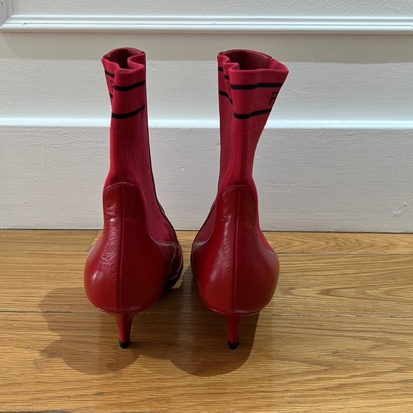 Fendi Stivali Leather Boots - Picture 2 of 8